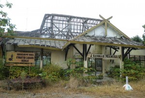 Inilah Kondisi Gedung Sanggar Pramuka Demak sekarang ( Foto: M.Sutrimo )