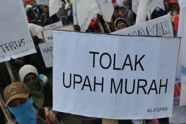 Buruh Tidak Dalam Satu Gerakan Aksi