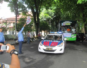 Praja Sragen Ke Jakarta Dilepas Wabup Daryanto