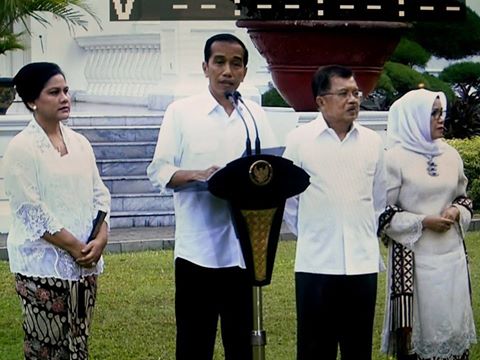 Inilah  34 Menteri Kabinet Kerja Jokowi-JK