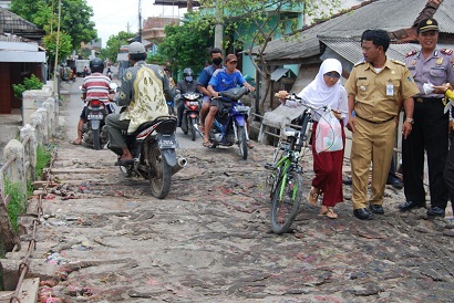 Jembatan Putri Mandi Buko Demak, Dianggarkan 1,25 Milyar