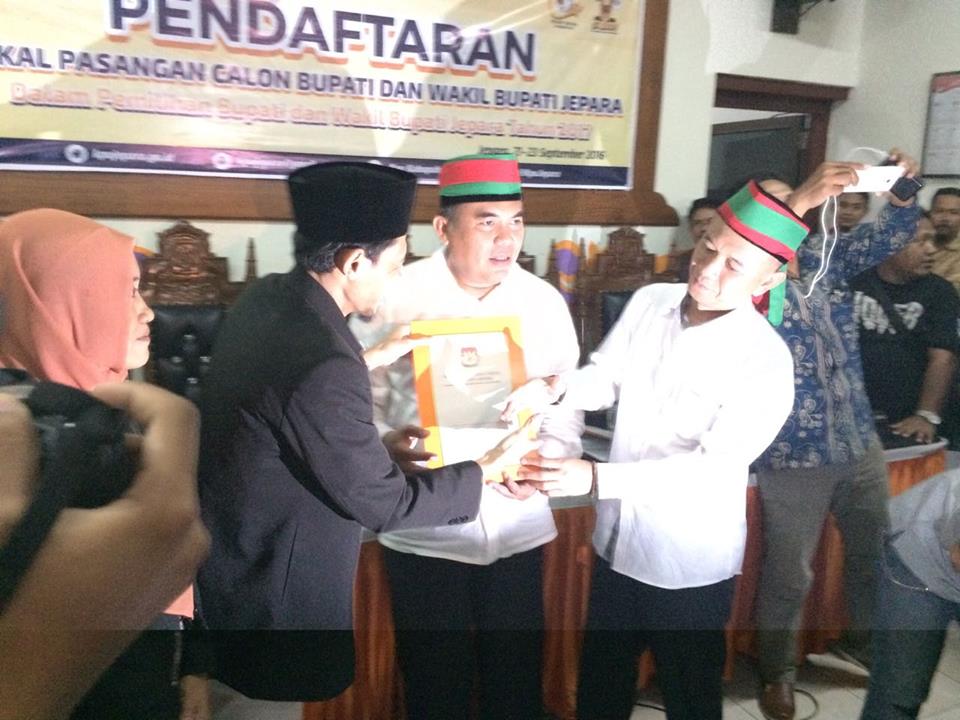 Marzuki – Andi juga Mendaftar  ke KPU Hari Ini Diusung PDIP