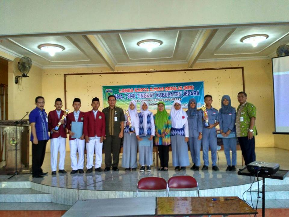 SMK Balekambang Juara 1 Lomba KIR SMK Se-Kabupaten Jepara