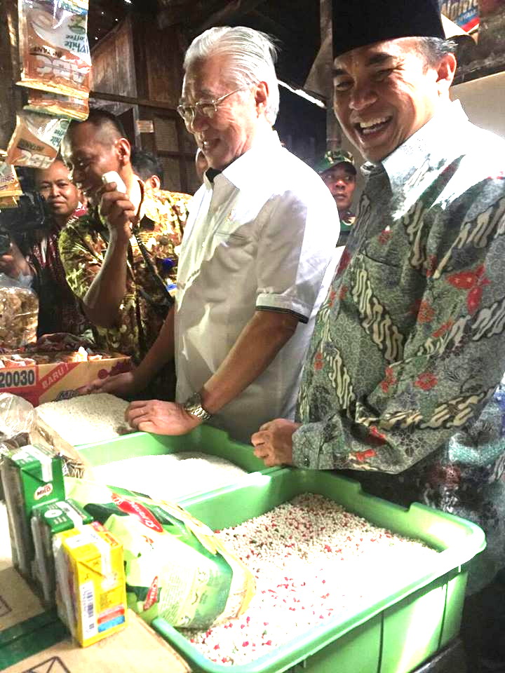 Hari ini Menteri Perdagangan  RI Kunjungi Pasar Pecangaan Jepara