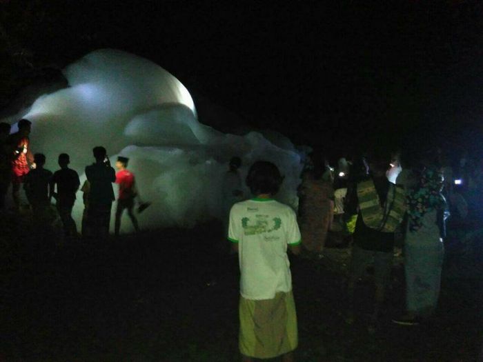 Heboh Busa Raksasa di Kedung Leper Jepara