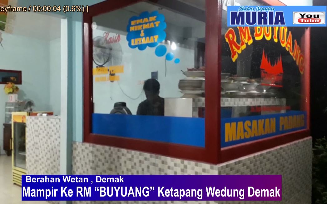 Ada Rumah Makan Padang “Buyuang” di Ketapang Wedung