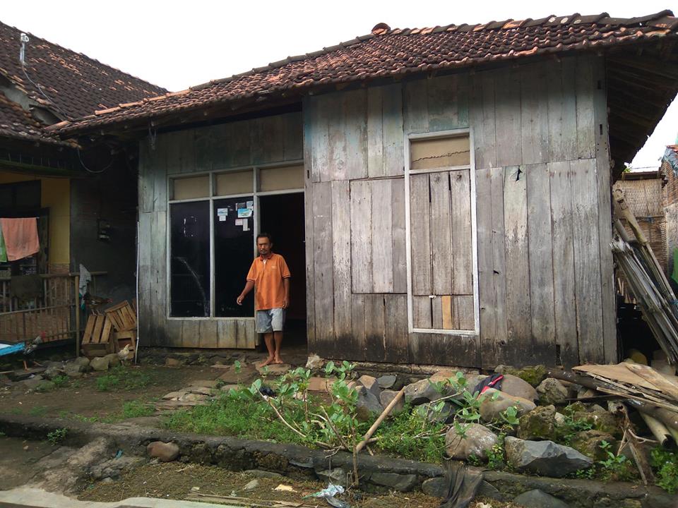 Melihat Rumah Bang Sutikan Kedungmutih Demak , Layak Dapat Program Perbaikan RTLH