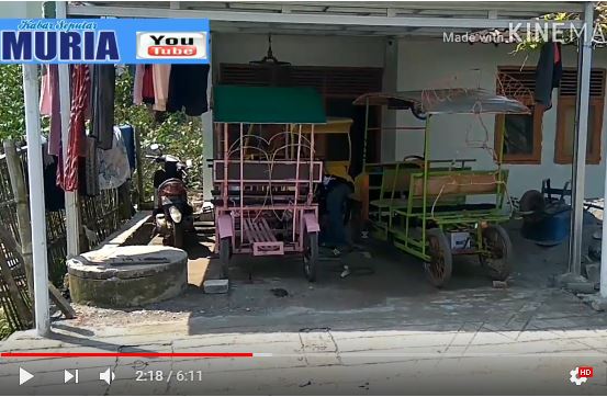 Bang Kholil Sewakan 3 Becak Cinta , Sehari Bisa Dapat Rp 90 ribu