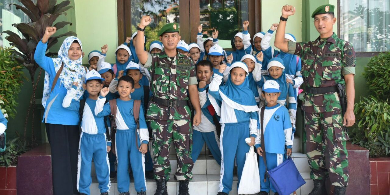 SDIT Kota Wali Adakan kunjungan ke Makodim 0716 Demak