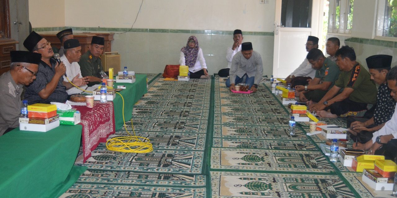 Ciptakan Aman ,Nyaman dan Kondusif , Ta’mir Masjid Agung Selenggarakan Musyawarah Bersama