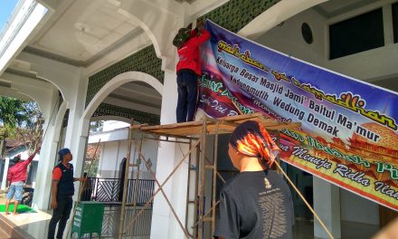 Sibat PMI Kedungmutih Giat Bersih Bersih Masjid Sambut Bulan Suci Ramadhan