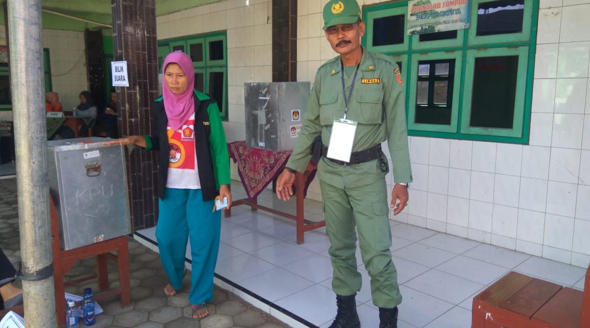 Karmudi Anggota Linmas Kedungmutih Demak , Lebih 10 Kali Ikut Amankan Pemilu