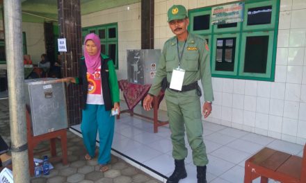 Karmudi Anggota Linmas Kedungmutih Demak , Lebih 10 Kali Ikut Amankan Pemilu