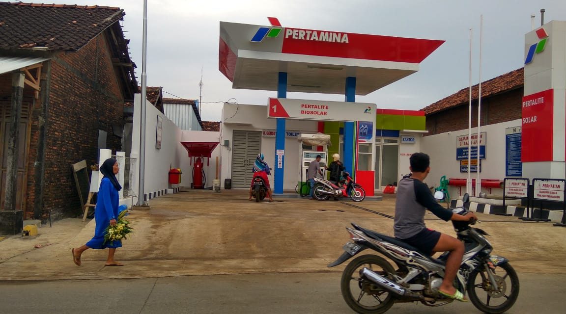 Wow !!! Kedungmutih Demak Sudah ada SPDN Solar dan Pertalite Isi Bahan Bakar Tak Perlu Jauh