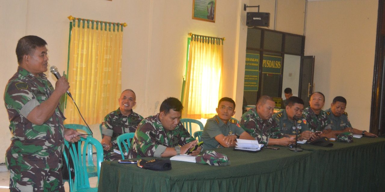 Kodim 0716/Demak  Ikut , Pecahkan Rekor Muri Tari Gemu Famire di HUT TNI ke 73