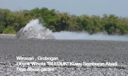 Obyek Wisata Bleduk Kuwu Grobogan , Semburan Lumpur Yang Tak Pernah Usai