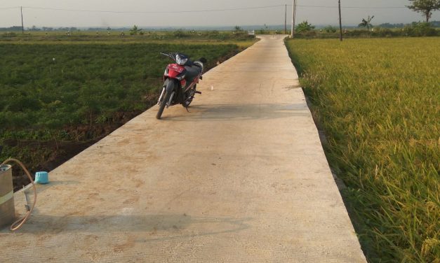 Jalan Tembus Barat Desa Gerdu Pecangaan, Menguntungkan Warga Untuk Mobilitas