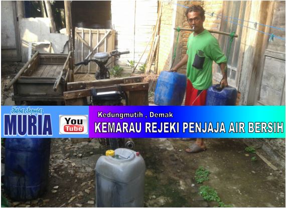 Meski Ada Air PDAM , Warga Kedungmutih Demak  Masih Beli Air Untuk Memasak dan Minum