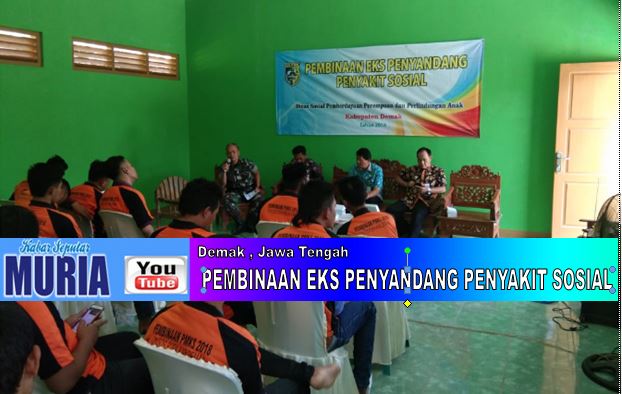 WARGA EKS PENYANDANG PENYAKIT SOSIAL BERIKAN PEMBINAAN