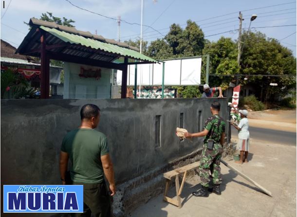 Musholla Koramil Kedung jepara Dicat,  Untuk Kenyamanan Anggota Dalam Beribadah