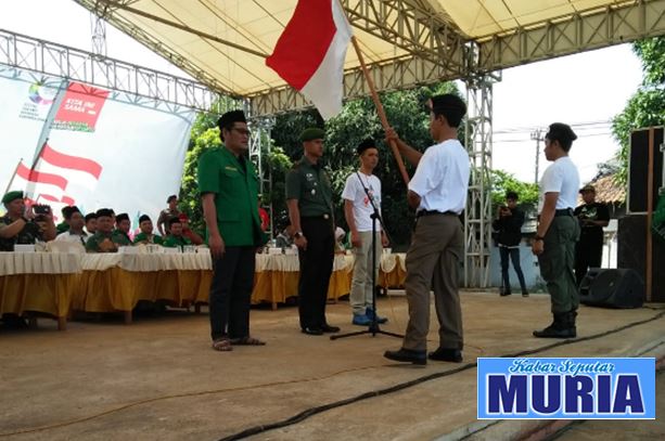 Pataka Kirab Satu Negeri Dari Pati   Ke Jepara  Di Terima Di Kelet