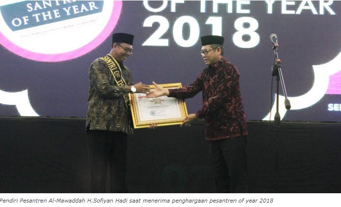 Pesantren Al Mawaddah Kudus Raih Santri of the Year 2018