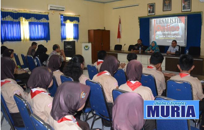 Pelatihan Menulis dan Jurnalistik di SMP Negeri 1 Pecangaan Jepara