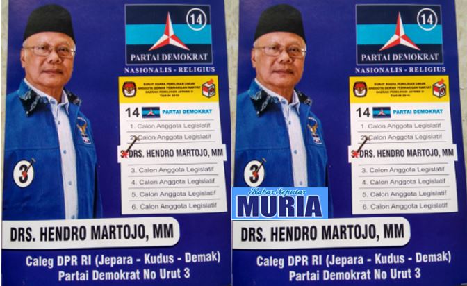 Jangan Ragu Dukung  dan Pilih  Pak Drs.Hendro Martojo,MM Untuk DPR RI