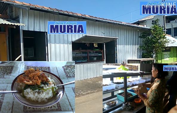 KULINER JEPARA,  WARUNG MAKAN  MBAK ROFIY KEDUNGMALANG JEPARA ADA SAMBAL GORENG TIRAM DAN MANGUT IKAN LAUT