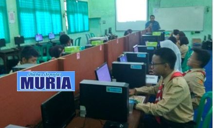 Pelatihan Jurnalistik di SMP 1 Pecangaan Jepara ,Membuat Berita di Media On-line Tidak Sulit