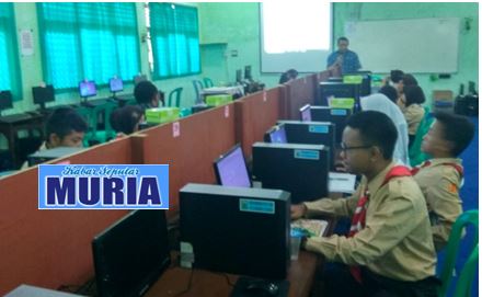 Pelatihan Jurnalistik di SMP 1 Pecangaan Jepara ,Membuat Berita di Media On-line Tidak Sulit