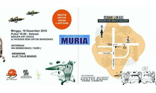 Giatkan Literasi , Jepara Gelar Loka Karya Menulis “ Kuntul Baris “