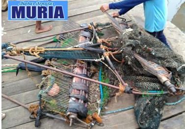 Inilah Bentuk Alat Tangkap Ikan “Garuk”,  Yang Di Razia Nelayan Desa Kedungmalang Jepara