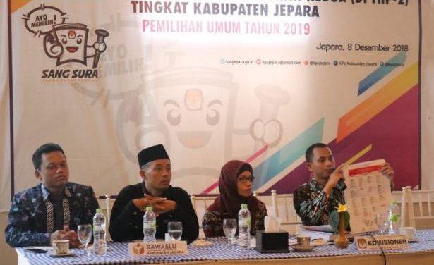 INI LHO CONTOH SURAT SUARA PEMILU DPRD II  JEPARA 2019