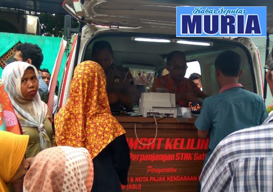 Samsat Keliling Jepara , Hari Rabu Di Depan Kantor Kecamatan Kedung