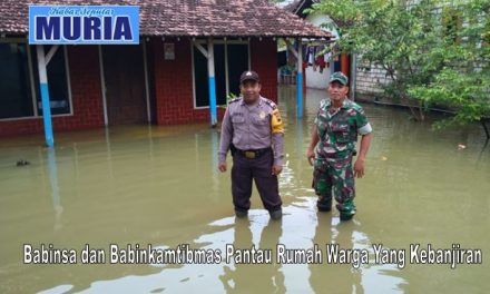 Hujan Tiada Henti 40 Rumah Di Desa Mustokoharjo Pati Tergenang Banjir