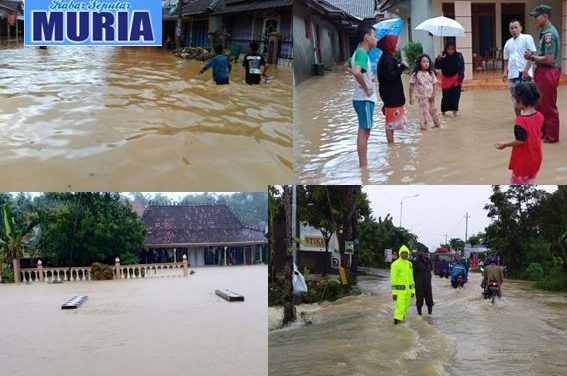 Hujan Siang Malam Mengguyur, Beberapa Desa Di Kecamatan Kayen Pati Tergenang