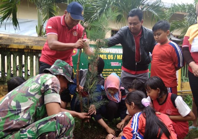 Karang Taruna Soneyan Pati Adakan Kemah Lingkungan ,Tanam Pohon Untuk Penghijauan