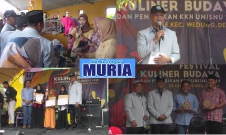 Festival Kuliner dan Budaya dan Penarikan KKN UNISNU Jepara  di Demak Meriah