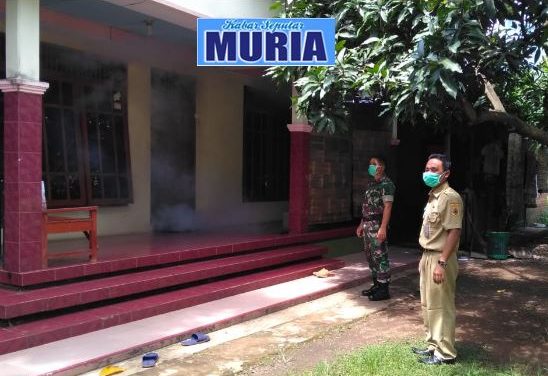 Cegah KLB DBD Rumah Warga Cebolek Kidul Pati Di Fogging