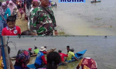 Warga Desa pasuruhan Pati Lupakan Musibah Banjir ,  Lewat Festival Perahu Rakyat