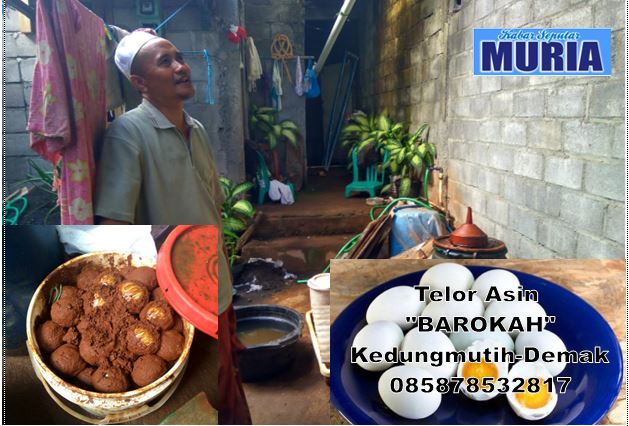 Telor Asin “ Barokah “ Produksi Desa Kedungmutih Demak  , Menerima Pesanan Dari Luar Desa