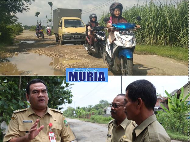 Wakil Bupati  Blora Tinjau Jalan Kamolan-Banjar Yang Rusak