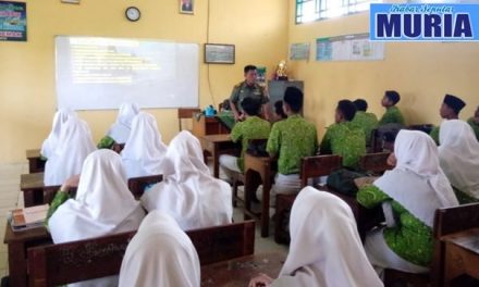 Kodim 0716/Demak Sosialisasi Penerimaan calon Prajurit TNI   di MA NU Demak