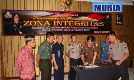 Polres Blora Canangkan Pembangunan Zona Integritas Wilayah Bebas Korupsi dan Birokrasi Bersih