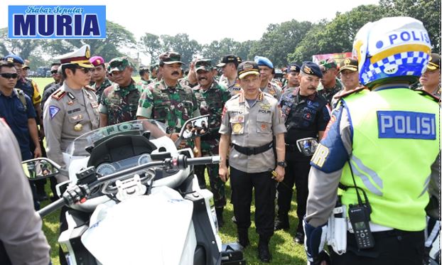 Panglima TNI dan Kapolri , Cek Kesiapan TNI dan Polri  Dalam Pengamanan 2019