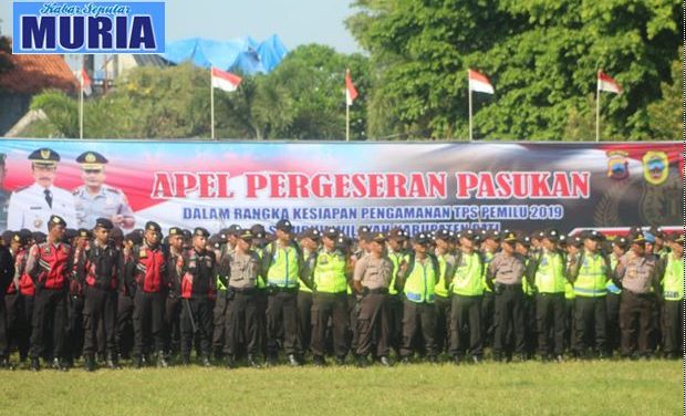 Besok Pagi Pemilu , TNI Polri Siapkan Amankan TPS Wilayah Kabupaten Pati
