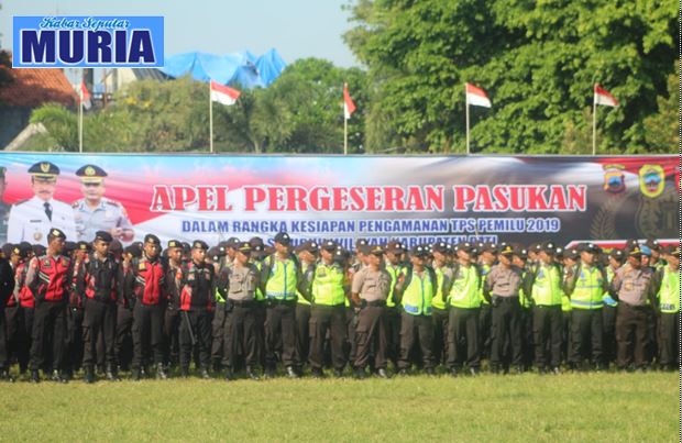 Besok Pagi Pemilu , TNI Polri Siapkan Amankan TPS Wilayah Kabupaten Pati