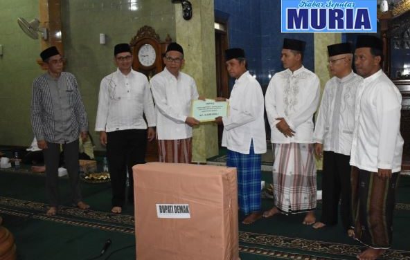 Safari Ramadhan Bupati Demak di Masjid Darussalam Desa Katonsari