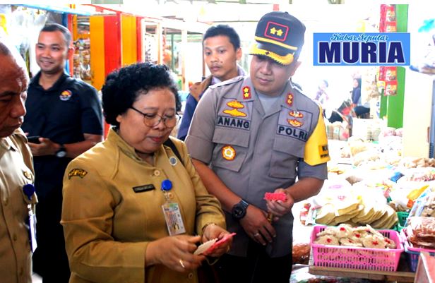 Waduh , Sidak Tim Gabungan Polres dan  Dinas Kesehatan Blora , Temukan Makanan Mengandung Formalin.